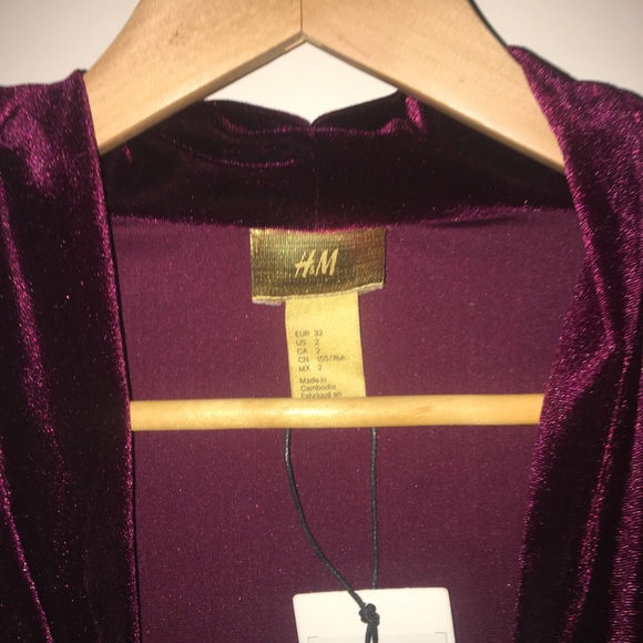 Merlot velvet bodysuit - Picture 3 of 4